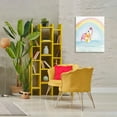 thumbnail image 3 of Stupell Industries Summer Beach Flamingo Coastal Painting Gallery Wrapped Canvas Art Print Wall Art, 24 x 30, 3 of 8