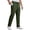 336#Army Green, variant on Big and Tall Pants for Men Corduroy Straight Leg Relaxed Fit Drawstring Spring Fall Casual Travel Trousers