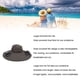 thumbnail image 4 of Sombrero De Ventilador Con Energía Solar, Ancho De Cubo De Pesca Al Aire Libre De Borde Con 2 Ventiladores De Velocidad Ajustable USB Recargable Para Caminar Para Acampar, 4 of 7