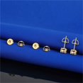thumbnail image 3 of Secure and Stylish: 2 Pairs 14k Gold Screw Earring Backs, Hypoallergenic, Fits 0.032'' Threaded Post, 3 of 5
