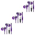 thumbnail image 3 of Moyic Auriculares con cable Estéreo de graves Auriculares con cable Auriculares internos para teléfono móvil de 3,5 mm con micrófono Type4 NO4, 3 of 6