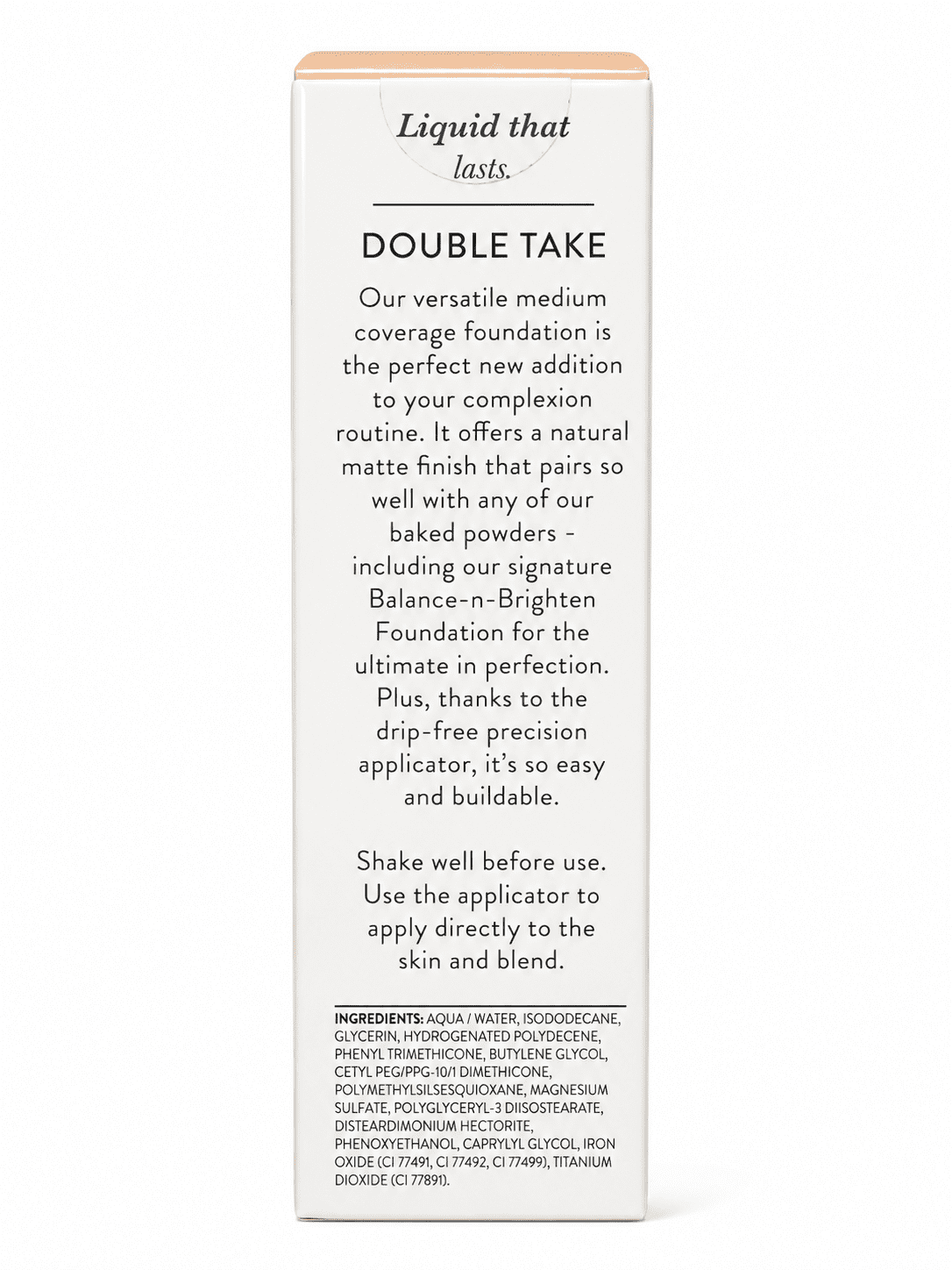 Laura Geller Double Take Liquid Foundation, Light, 1 fl oz