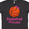thumbnail image 4 of Inktastic Basketball Princess T-Shirt, 4 of 5
