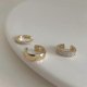 thumbnail image 1 of Pendientes con clip Yashi circonitas para mujer sin piercings, 1 of 4
