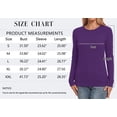 thumbnail image 5 of MOSHU 3 Pack T Shirts for Women Ribbed Long Sleeve Shirts Crew Neck Slim Fit Undershirts Casual Fall Tight Tops, 5 of 8