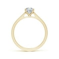 thumbnail image 2 of ANGARA Natural 0.75 Ct. Diamond Solitaire Engagement Ring in 14K Yellow Gold for Women (Ring Size: 12), 2 of 10