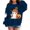 Q244 Navy, variant on Angala Toddler Girls Halloween Sweatshirt Spooky Ghost Graphic Crew Neck Fall Athletic Top Festival Party Girls Casual Clothes