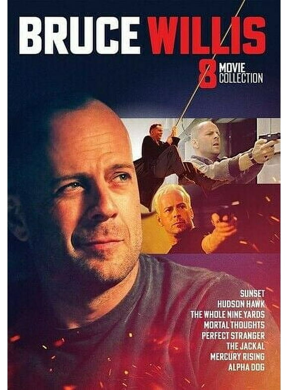 Bruce Willis 8 Movie Collection [New DVD] 3 Pack