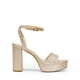 thumbnail image 2 of Sandalia DREAM PAIRS SDHS2423W Tacones Plataforma Dorados con Brillo, 2 of 6