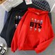 thumbnail image 1 of 10 Colores De Estilo Coreano De Dibujos Animados Sudadera Con Capucha De Manga Larga Suelta Jersey Unisex Suéterpangjing, 1 of 4