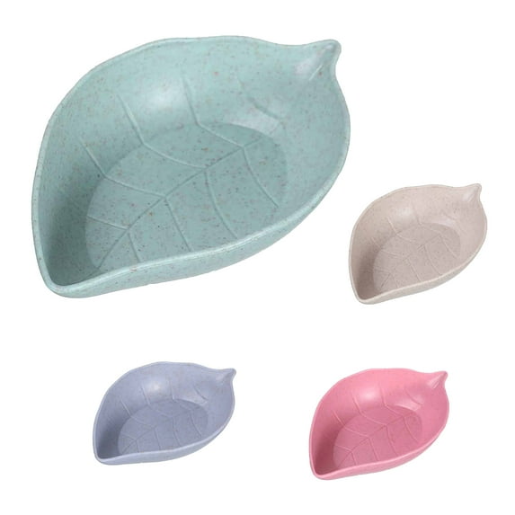 SPRING PARK 4Pcs Dip Mini Bowls Soy Sauce Dish/Bowls - Good for Tomato Sauce, Soy, BBQ and Other Party Dinner