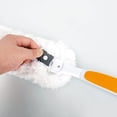 thumbnail image 4 of Varilla para recoger pelo de mascotas, agarre ergonómico cómodo, longitud de limpieza XL, plumero de microfibra para superficies duras, fibras esponjosas antiestáticas, mango extensible para paredes,, 4 of 5