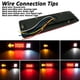 thumbnail image 2 of 2 luces traseras para remolque de camión de 12 V, 19 LED, luz de freno impermeable, luces indicadoras de señal de giro inverso, lámpara de funcionamiento para camión, remolque, furgoneta, 2 of 5