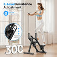 thumbnail image 3 of Stair Stepper for Home,Vertical Climber Exercise Machine with Stable Triangular Frame, Smooth & Quiet Motion, Full Body Workout Equipment, 3 of 9