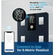 thumbnail image 2 of Báscula inteligente GE para peso corporal y porcentaje de grasa con pantalla LCD todo en uno, báscula digital para baño, analizador de composición corporal con Bluetooth y aplicación, pesaje preciso,, 2 of 5