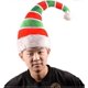 thumbnail image 2 of ZHAOCHENG Gorro de elfo de fiesta con suéter feo de Navidad - Gorro de elfo de Navidad para adultos, 2 of 5