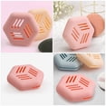 thumbnail image 3 of Miangastore Silicone Makeup Puff Holder Travel Makeup Sponge Storage Case Portable Powder Puff Box, 3 of 7