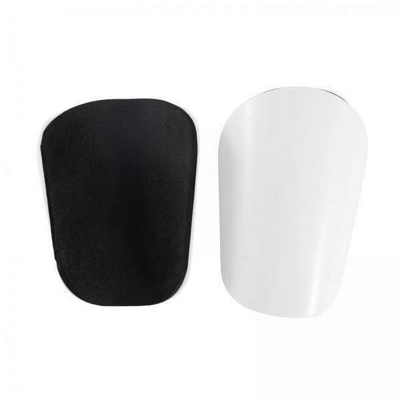 LOVIVER 3x2x Mini Protège-Tibias de Soccer Protection Petit Mollet pour Hommes Femmes Adultes Soccer Blanc 3 Pcs