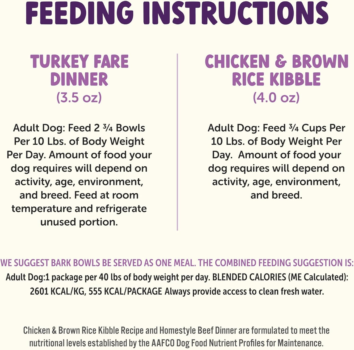 Bark Bowls On The Go Dog Food, Chicken Pot Pie Dinner, Turkey Fare Dinner & Homestyle Beef Dinner Variety Pack - 7.5 oz Tray (6 Count), Made in The USA