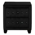 thumbnail image 2 of Pemberly Row Modern Night Stand In Color Black Made With Wood, 2 of 7