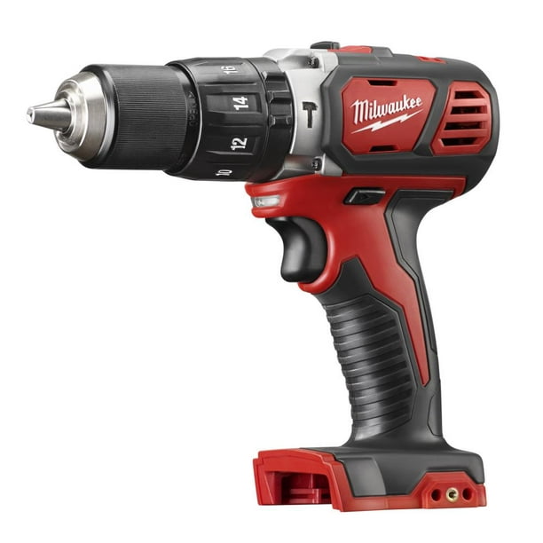 Milwaukee-2607-20 M18 Compact 1/2 In. Hammer Drill Driver - Tool Only Walmart.com
