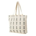 thumbnail image 2 of Pattern Canvas Shopping Tote Bag, 2 of 7
