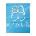 thumbnail image 2 of Bolsa de almacenamiento de zapatos con cordón, orgaza de almacenamiento de viaje, bolsas portátiles, bolsa impermeable para guardarrop Macarena  Bolsas de zapatos de viaje, 2 of 8