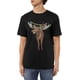 thumbnail image 1 of Camisetas de algodón para hombre con renos navideños, camisetas casuales básicas de cuello redondo, camisetas de moda de manga corta., 1 of 6
