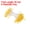Yellow, variant on Uxcell 1mm Double Heads Flower Stamen, Artificial Flower Pistil Matt for DIY Christmas Decor, Blue 270 Pcs
