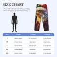 thumbnail image 4 of Vsdgher Geometric American Bald Eagle Print Mens Pajama Pants Sleep & Lounge Pants, PJ Bottoms With elastic waistb and Pockets, 4 of 5