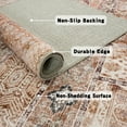 thumbnail image 4 of SARAG 6'x9' Area Rug Modern for Living Room, Indoor Machine Washable Carpet for Bedroom, Soft Low Pile Rug for Dining Room,Brown, 4 of 12