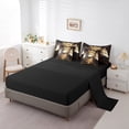 thumbnail image 3 of White Wolf Bed in a Bag 7 Piece King Size Cool Animal Wolf Bedding Sets Bohemian Exotic Comforter Set with Sheets 3D Wildlife Wolf Bed Set Boho Wolf Sheets, 3 of 5