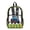 Tractor Blue Yellow Green, variant on SEANATIVE PVC School Bag for Kids Clear Daypack Transparent Backpack See Through Bookbag Stylish Clear Bag with Front Pocket for Boys Girls, Cartoon Brachiosaurus Dinosaur Book Daisy Blue
