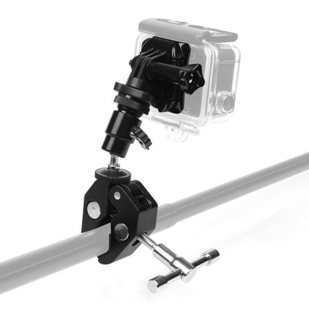 Gun Fishing Rod Bow Arrow Stick Fixed Clip Holder for GoPro Hero 7 6 5 4 3 for SJCAM Xiaomi Yi Eken Action (Best Gopro Camera For Fishing)