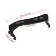 thumbnail image 2 of TFixol Adjustable Violin Shoulder Rest for 3/4 & 4/4 Size, Lightweight Plastic with Sponge Padding, Black/Yellow Options, Enhances Playing Stability, 2 of 7