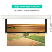 Projection Screen, 16:9 HD Portable Video Projector Screen Support 2D 3D, 1080p HD And 4k For Home Theater Movie For For Conference Room