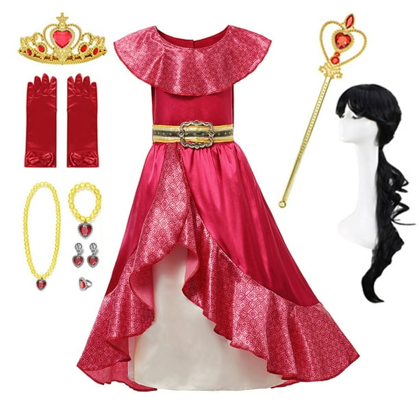 Disney vestido de princesa Jasmine para fiesta de cumpleanos conjunto de ropa de Cosplay de Aladdin lampara agic Top pantalones y diadema Bodega Aurrera en linea