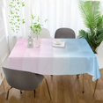 thumbnail image 3 of Yayeee Tablecloths 54" x 72" Rectangle Wrinkle Resistant Party Table Cover, Light Blue Stripes, 3 of 8