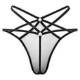 thumbnail image 5 of Optical Illusion Mandala Open Type Women's Panties Crotch Opening G-strings Thongs Lingeries Underwear, 5 of 7