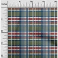 thumbnail image 1 of oneOone Cotton Poplin Fabric Madras Check Print Sewing Fabric BTY 56 Inch Wide, 1 of 3