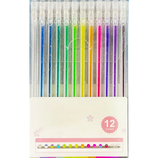 SITAKE 10 Pcs Cute Pens Kawaii Pens Fun Pens, 0.38mm colorful Writing Gel  Ballpoint Pens, Korean Japanese Stationery School Supplies for Teen Girls  Women Gifts (Big love) 