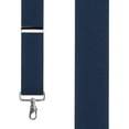 thumbnail image 2 of Suspender Store 2 Inch Wide Trigger Snap Suspenders - NAVY 60" for 6'4" to 6'9" tall, 2 of 4