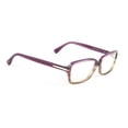 thumbnail image 2 of Tod's Rectangular Eyeglass Frames TO5047 55mm Purple Ombre, 2 of 3
