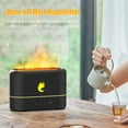 thumbnail image 2 of Blue & Red Simulation Flame Humidifier 2 Brightness Light Quiet Cool Misting USB Air Humidifier Aromatherapy Essential Oil Diffuser for Home Office Bedroom Baby Room, 2 of 8