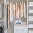 thumbnail image 4 of WEUVEB 2Ud Closet Storage Bin Organizador Plástico Para Ropa Con Atractivo Para Hogar, 4 of 8