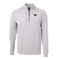 thumbnail image 2 of Men's Cutter & Buck  Heather Gray Oregon State Beavers Big & Tall Adapt Eco Knit Quarter-Zip Pullover Top, 2 of 3