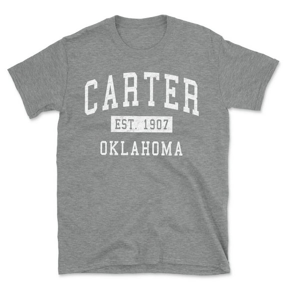 Carter Oklahoma Classic Established Men's Cotton T-Shirt