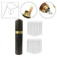 thumbnail image 1 of Embroidery , 24Pcs Premium Large Eye Stitching Sewing for Hand Sewing with a Black_Silver, 1 of 10