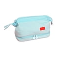 thumbnail image 3 of Ohmyroo Large Capacity Stationery Bag Multi Layer Pencil Case Organizer For Office Home Storage Multicolor 8 Inch, 3 of 6
