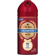 Old Spice Champion Unisex Body Spray, 4 Oz